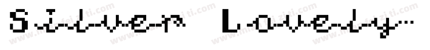 Silver Lovely字体转换